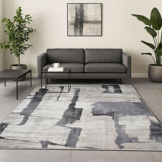 Saray Home Springs Spg08 Χαλί Ορθογώνιο Ιβουάρ-Γκρι 200x270cm