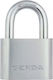Gerda Steel Padlock Brass with Key 60mm 1pcs