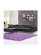 Strado Purpleflower Rectangular Shaggy Rug Light Purple 120x170cm