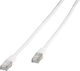 Vivanco F/UTP Cat.7 (10Gbps) Καλώδιο Δικτύου Ethernet 1m Λευκό