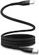Statik MagStack Pro Magnetic Braided USB 2.0 Cable USB-C Male - USB-C 100W PD Black 2m PUP-0550-6FT-CC