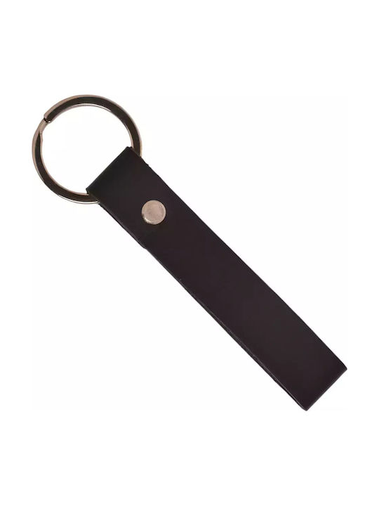 Artemis Leather Χειροποίητο Μπρελόκ Δερμάτινο Μαύρο