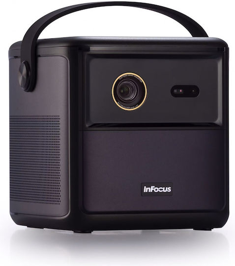 InFocus Crusader Challenger IN3008SL Mini Projector DLP Full HD Λάμπας LED με Wi-Fi και Ενσωματωμένα Ηχεία