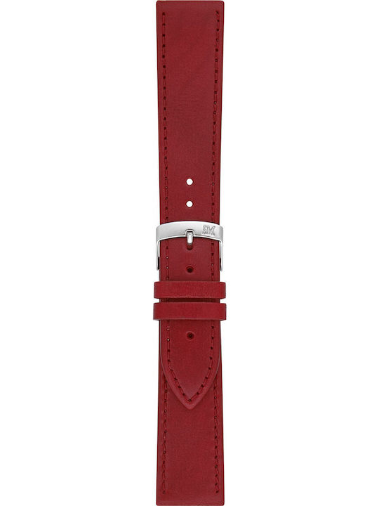 Morellato Agila Leather Strap Burgundy 12mm