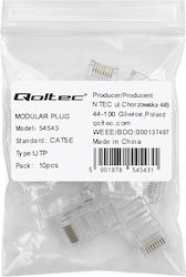 Qoltec 54543 Priză RJ-45 10 Bucăți