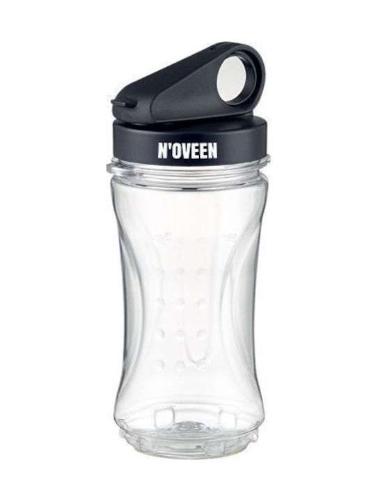 N'Oveen Wasserflasche 300ml Schwarz