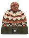 Beanie Γυναικείος Σκούφος Πλεκτός σε Χακί χρώμα