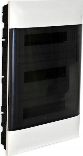 Legrand Practibox S Ηλεκτρολογικός Πίνακας Χωνευτός, 3 Σειρών, 12 Στοιχείων