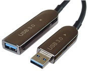 PremiumCord USB 2.0 Cable USB-A male - USB-A female Μαύρο 10m