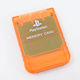 Sony Playstation Memory Card 1mb Orange New-boxed