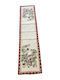Χριστουγεννιάτικη Τραβέρσα Joy Silver 1335fn 47x140cm Στόφα Vassiliadis