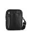 Leather Men's Bag Shoulder / Crossbody Black