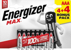 Energizer AAA 1.5V 8бр EU009