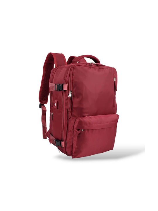 Playbags Backpack Αδιάβροχο 32lt Μπορντό