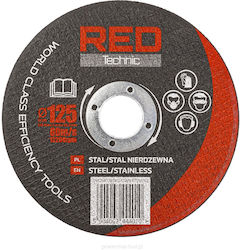 Metal Cutting Disc 125 Mm Red Technic Rttdm0102 Metal Cutting Disc 125 Mm Red Technic Rttdm0102