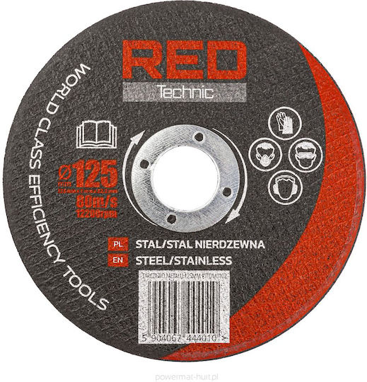 Metalltrennscheibe 125 mm Rot Technic Rttdm0102