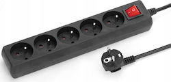 Montis Power Strip 5 Sockets with 2m Cable