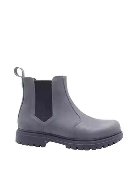 Guess Leather Black Chelsea Boots