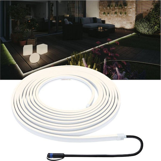 Paulmann Αδιάβροχη Ταινία LED Λωρίδα 24V Θερμό Λευκό Φως 10m