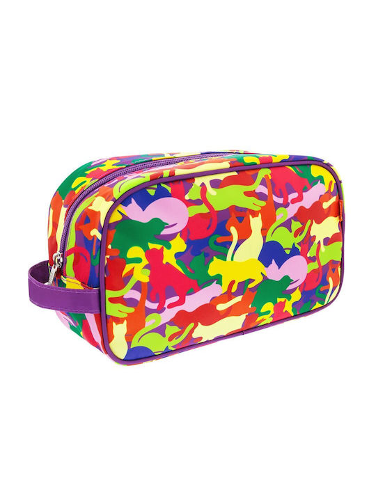 Pylones Toiletry Bag in Multicolour color 26cm