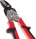 Rechtshänder-Blechschere 250 mm Cr-v Tvardy T00932