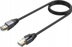 Unitek S/FTP Cat.8 Καλώδιο Ethernet 10m Μαύρο Unitek S/FTP Cat.8 Καλώδιο Ethernet 10m Μαύρο