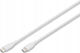 Digitus USB 2.0 Cable USB-C male - USB-C 60W PD Λευκό 1m