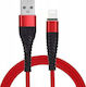 USB-A to Lightning Cable Κόκκινο 2m