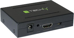 Techly 025732 HDMI / Toslink / RCA Мъжки В HDMI / Toslink / RCA Женски