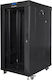 Lanberg Επιδαπέδια Καμπίνα Rack 22U Μαύρο FF01-6822-12BL