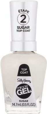 Sally Hansen Miracle Gel Sugar Top Coat Top Coat for Gel 14.7ml