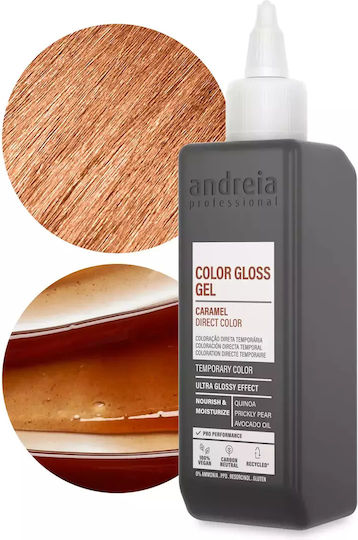 Andreia Professional Προσωρινή Βαφή Μαλλιών Caramel 200ml