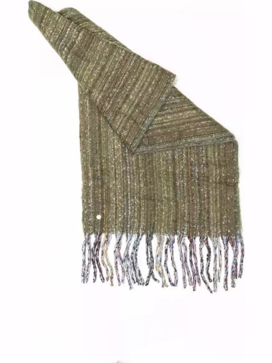 Fragola Women's Wool Scarf Green