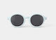 Izipizi Round Kids Sunglasses with Polarized Lens Sweet Blue for 3-5 Years