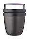 Mepal Lunchbox Kunststoff Schwarz 420ml 1Stück