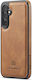 DG.MING Back Cover Δερματίνης / Δερμάτινο / Πλαστικό Καφέ (Galaxy S24 FE)