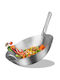 Wok από Ανοξείδωτο Ατσάλι 34cm
