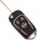 Opel Astra K Key Conversion Shell New Type Nickel Finish