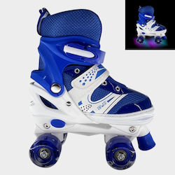 GC Quad Αυξομειούμενα Rollers Μπλε Παιδικά GC Quad Αυξομειούμενα Rollers Μπλε Παιδικά