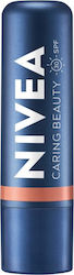 Nivea Caring Beauty Lip Balm 4.8gr
