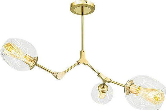 Mdeco Pendant Light Gold