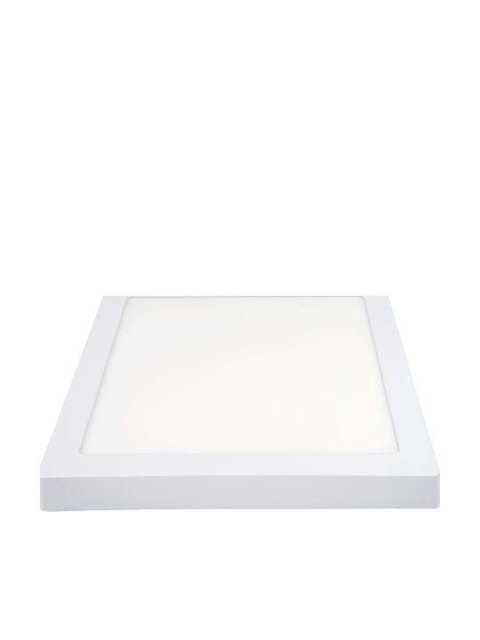 Metanor Τετράγωνο LED Panel 24W με Ψυχρό Λευκό Φως 6000K 30x30εκ.