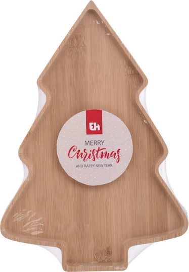 Excellent Houseware Weihnachtlich Platte Holz