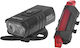 Keltin K02313 Rechargeable Bicycle Lights Set