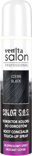 Venita Root Corrector Βαφή Μαλλιών Μαυρο 75ml