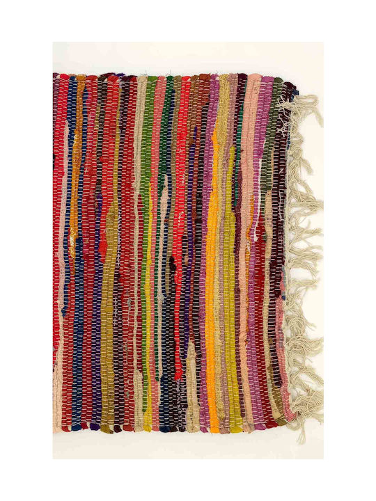 Natural Home Χαλί Ορθογώνιο Βαμβακερό 60x90cm