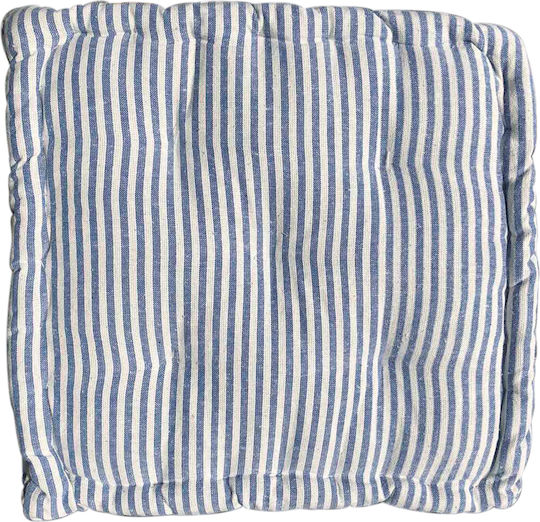 Chios Hellas Μαξιλάρα Μπλε 40x40εκ.