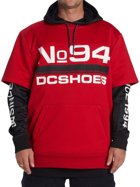 DC Dryden Sweatshirt mit Kapuze Burgundisch