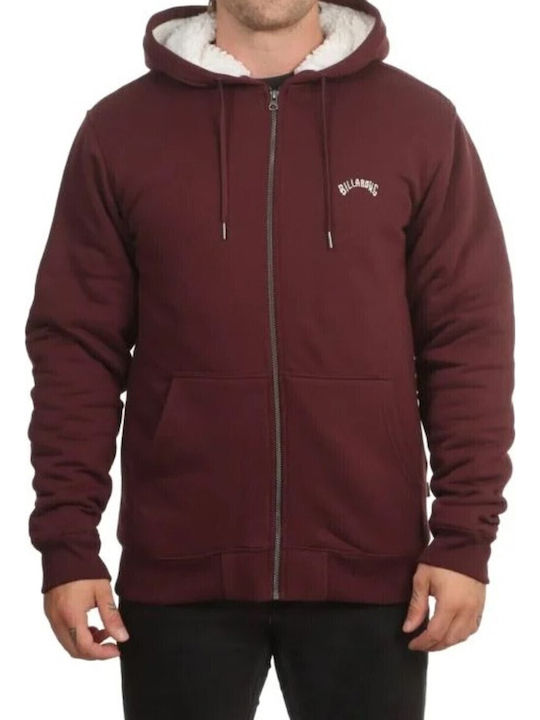Billabong Arch Sweatshirt mit Kapuze Burgundisch