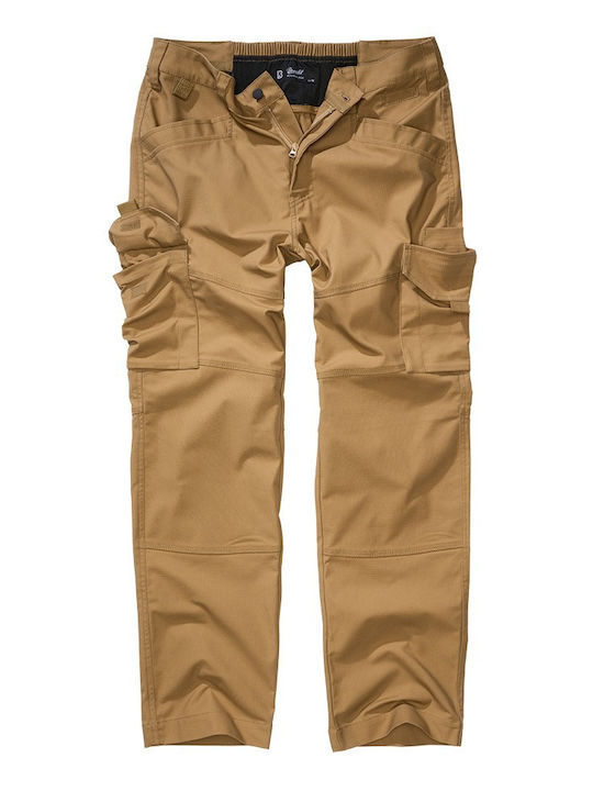 Brandit Παντελόνι σε Loose Εφαρμογή Camel
